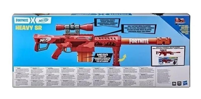 Lançador Nerf Fortnite Heavy Sr Blasted - Hasbro F0929